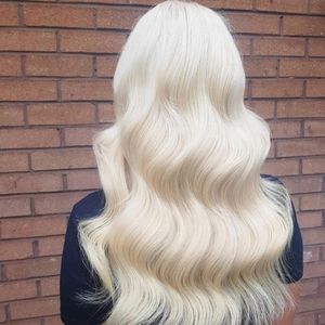 White Blonde Lace Front Wig